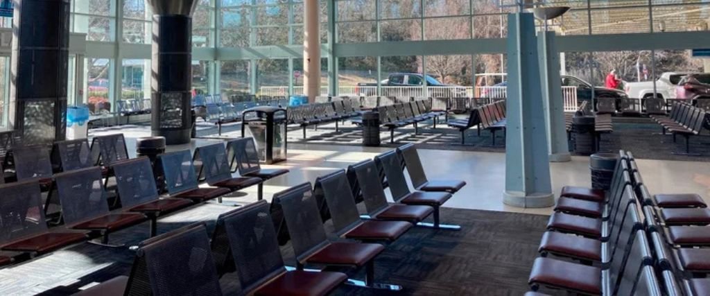 Amtrak Lorton Station Waiting Room