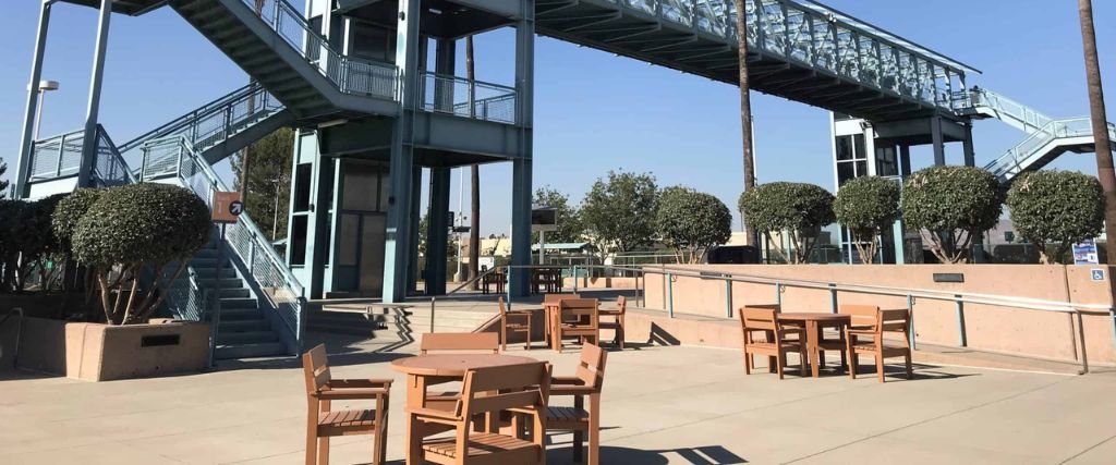 Facilities at the Irvine Amtrak Station