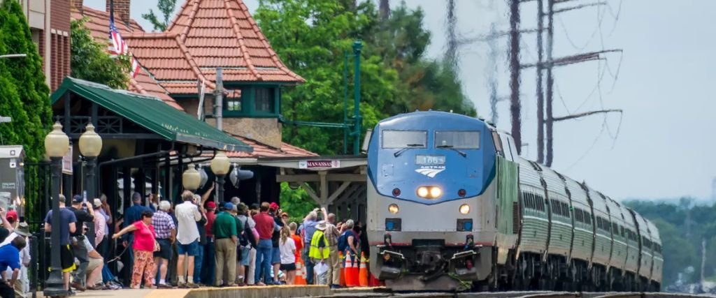 Facilities at the Manassas Amtrak Train Station