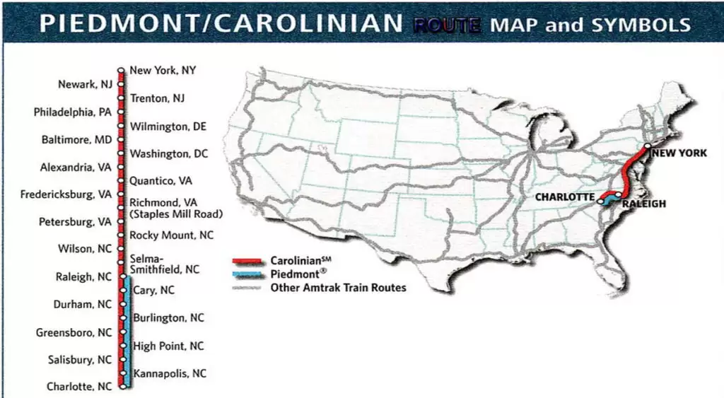 A Quick Brief on the Capitol Limited’s Train Route Map